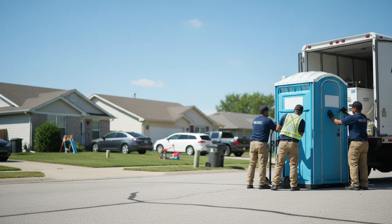 Standard Porta Potty Rentals in Paxton, IN near me